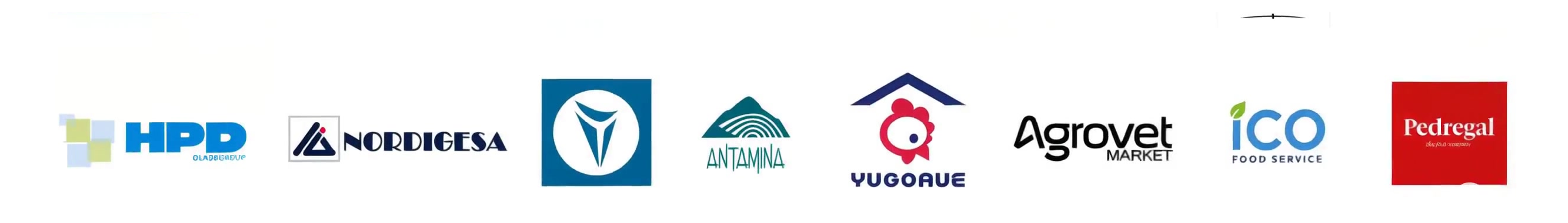 Logotipos de clientes de la fila inferior